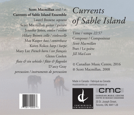Currents of Sable Island  Sheet Music
