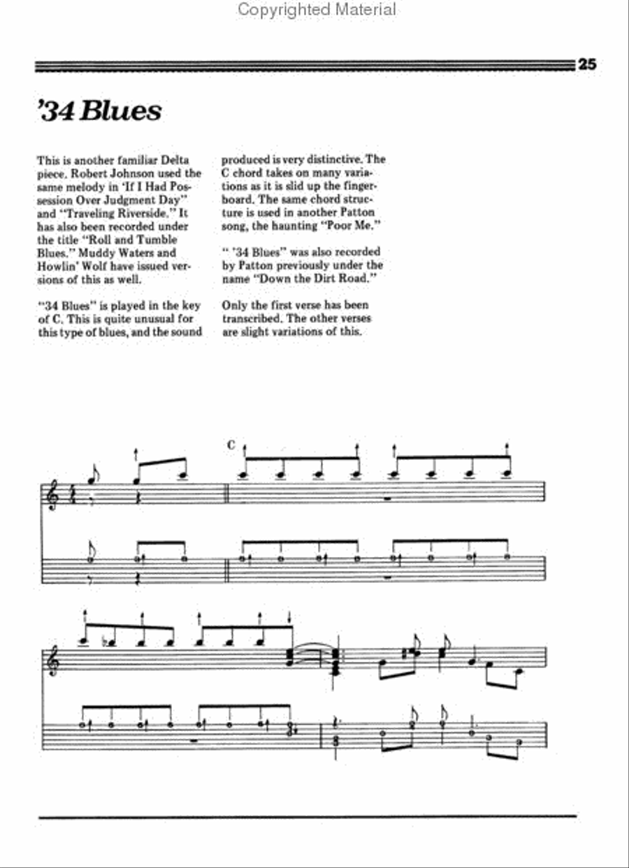 Delta Blues Delta Blues Electric Guitar scores gallery preview page 3