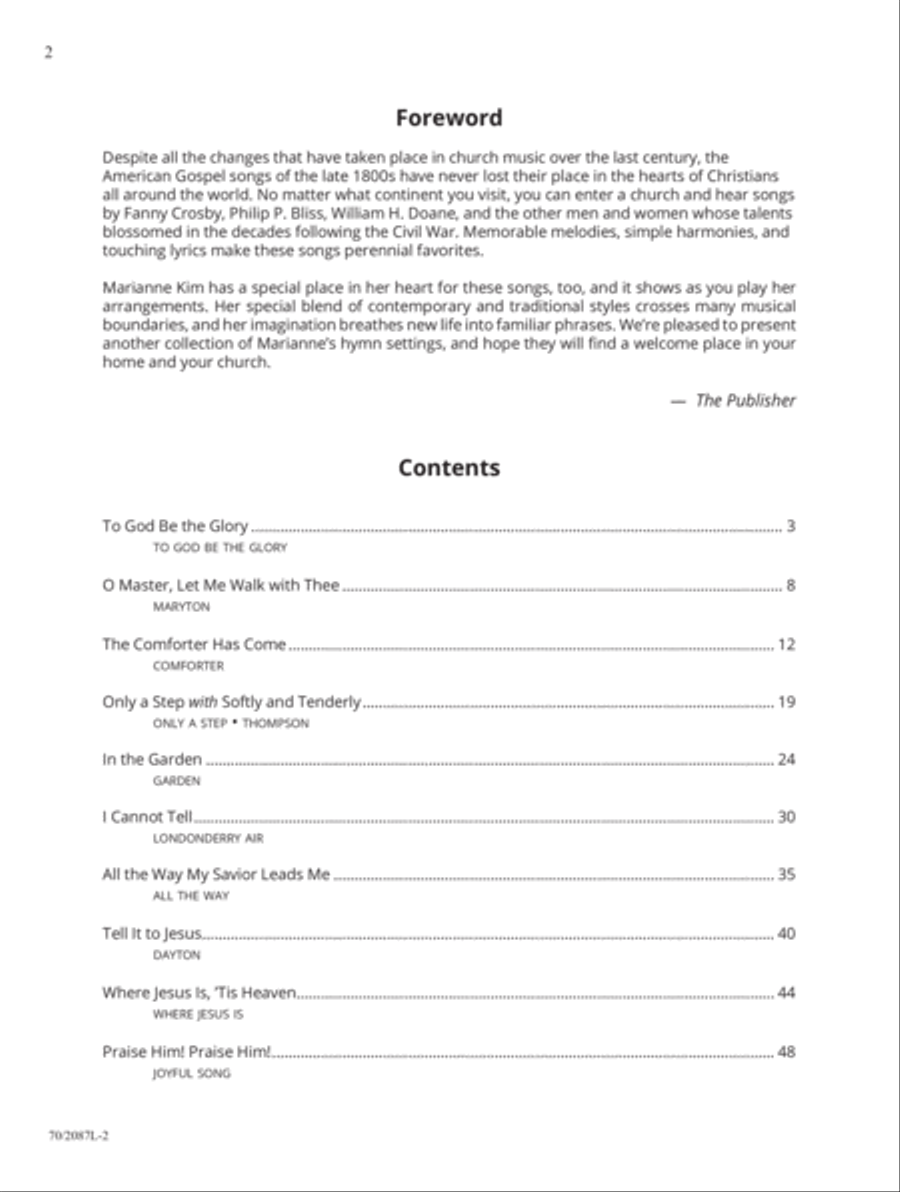Tell It to Jesus Piano Solo scores gallery preview page 2