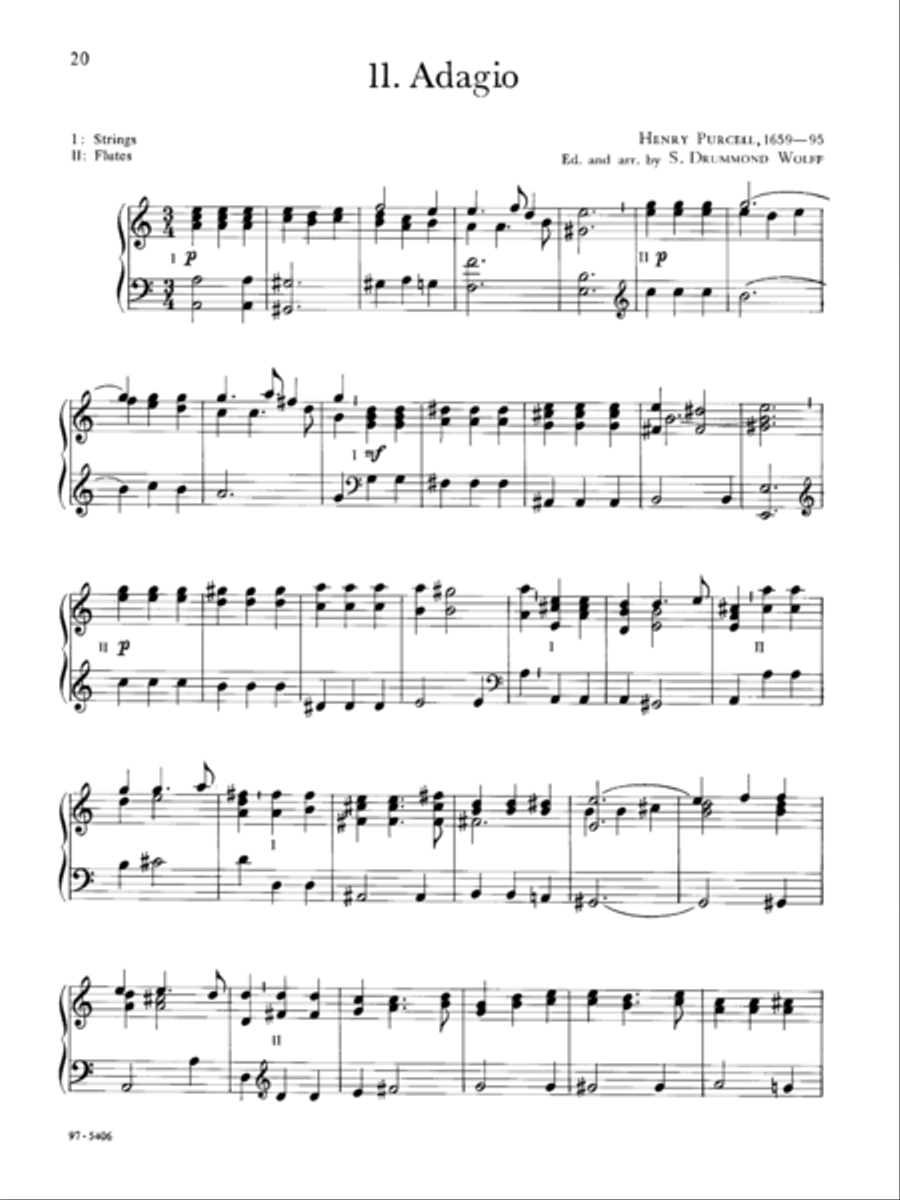 Baroque Music for Manuals, Vol. II Organ scores gallery preview page 10