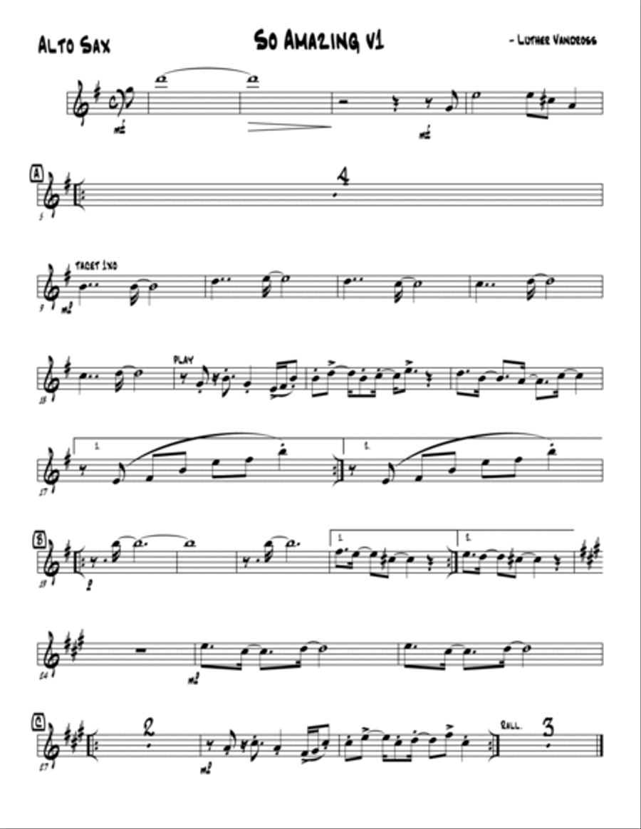 So Amazing So Amazing Jazz Ensemble scores gallery preview page 6