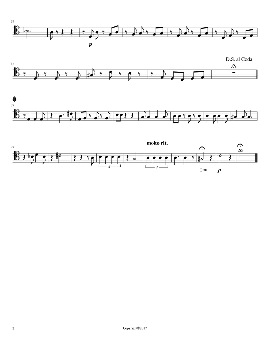 Soy Tico Brass Ensemble scores gallery preview page 4