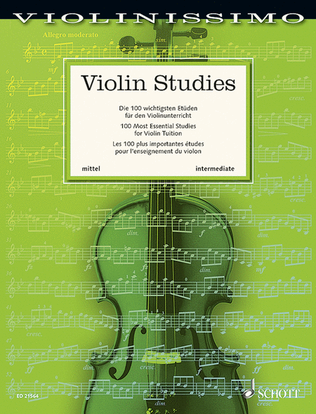 Book cover for Violin Studies