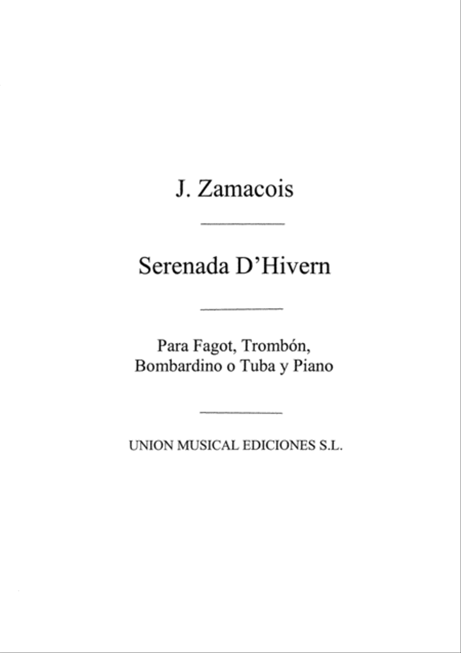 Serenada D'Hivern Piano Accompaniment scores gallery preview page 1