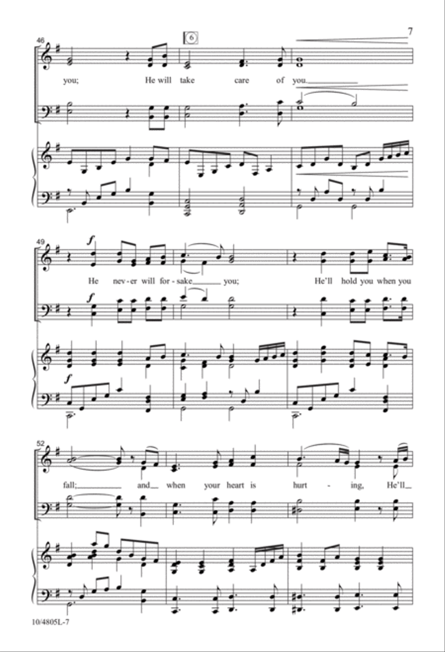 God Is All You Need God Is All You Need 4-Part scores gallery preview page 7