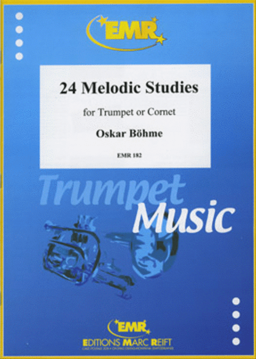 24 Melodic Studies Cornet scores gallery preview page 1