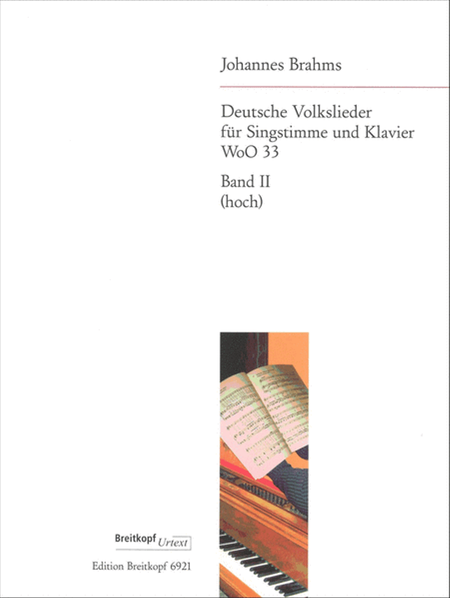 German Folk Songs WoO 33 Voice Solo scores gallery preview page 1