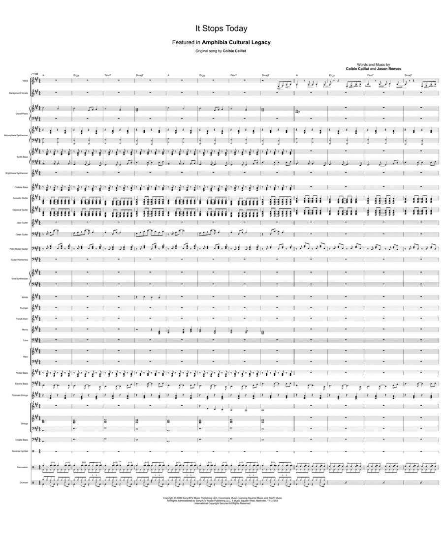 It Stops Today Flute scores gallery preview page 1