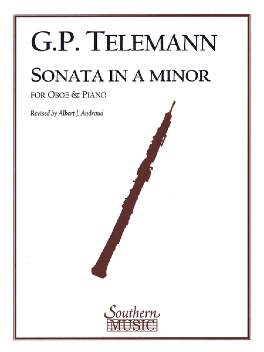 Sonata in A Minor Piano Accompaniment scores gallery preview page 1