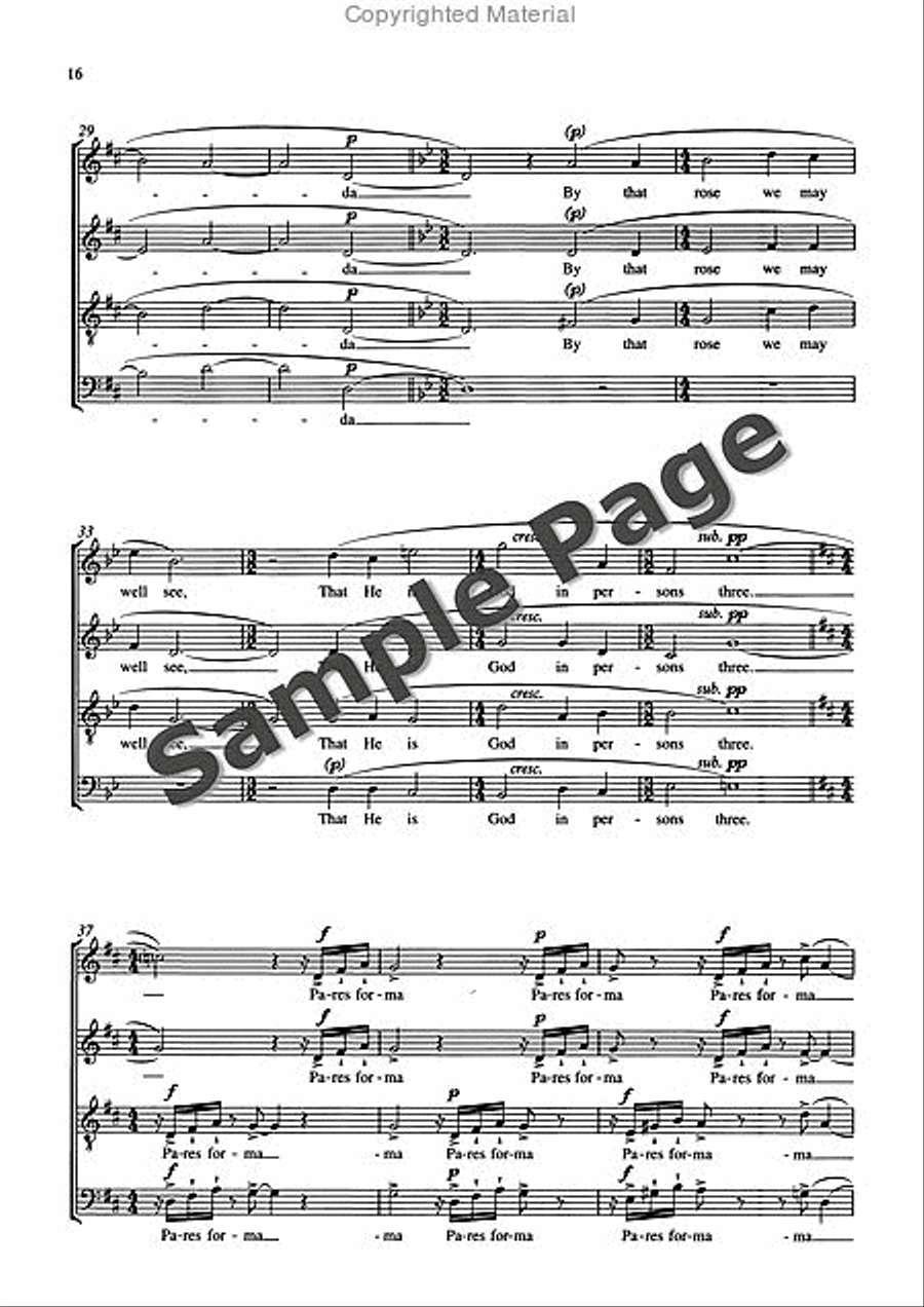 3 Carols 3 Carols 4-Part scores gallery preview page 19