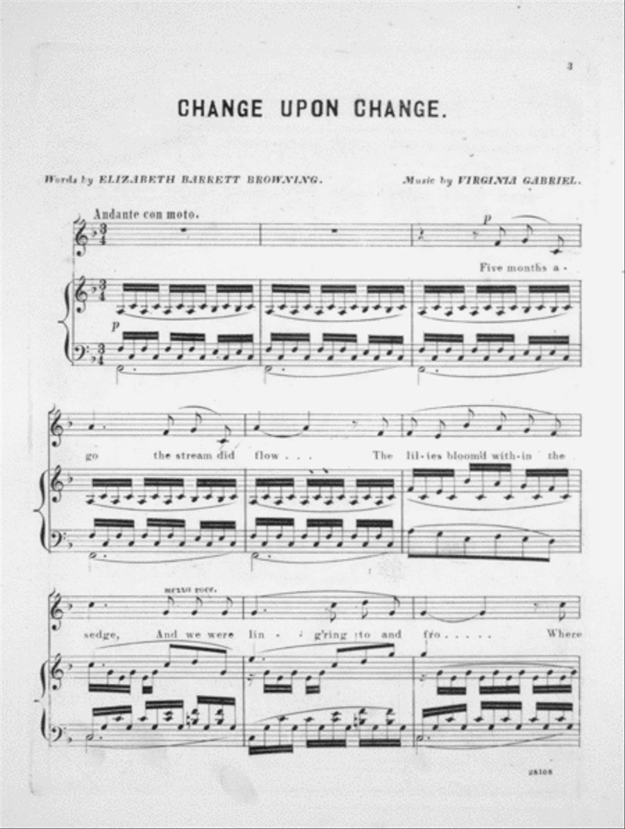 Change Upon Change. Song Voice scores gallery preview page 2