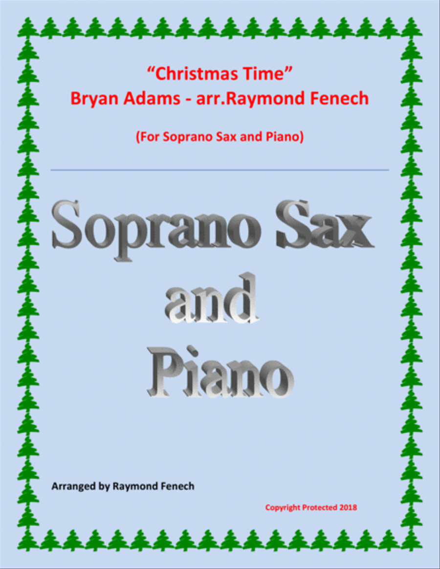 Christmas Time Soprano Saxophone scores gallery preview page 1