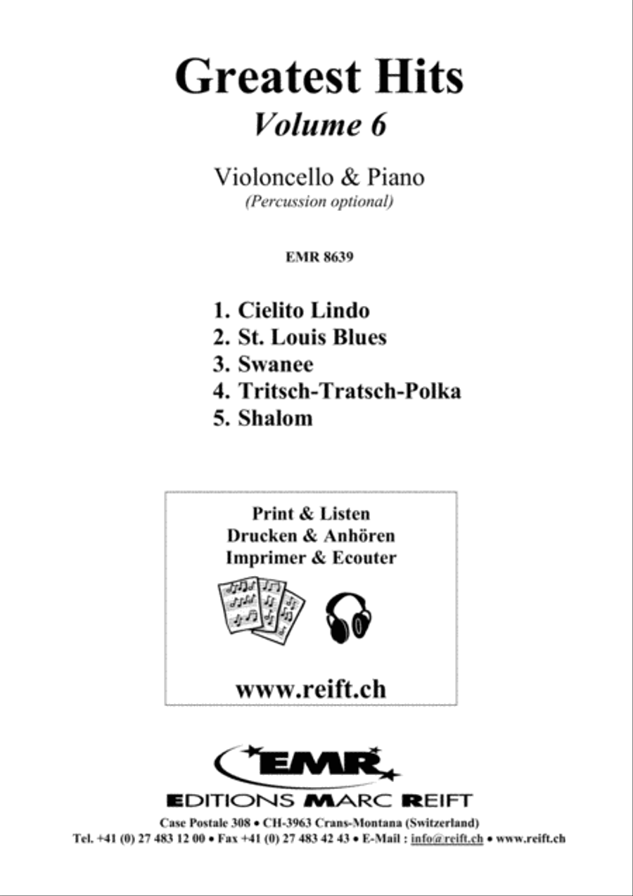 Greatest Hits Volume 6 Piano Accompaniment scores gallery preview page 2