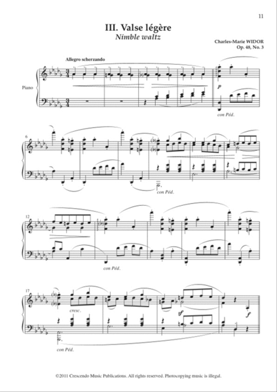 Pages intimes, Op. 48 Piano Solo scores gallery preview page 4