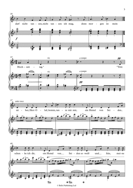 Herr Oluf, Op. 2 No. 2 (D minor)