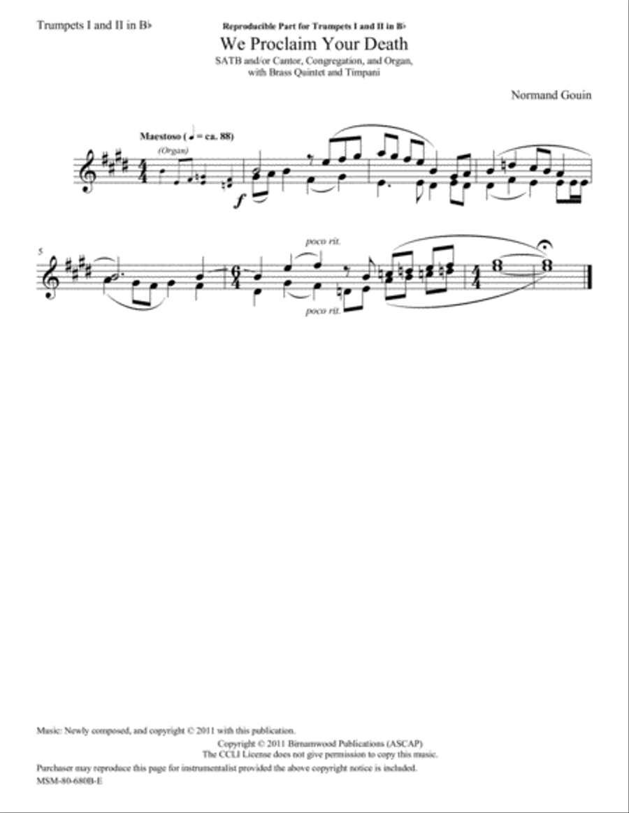 Mass of Saints Peter and Paul Choir scores gallery preview page 5
