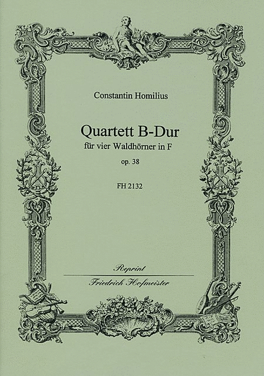Quartett B-Dur, op. 38