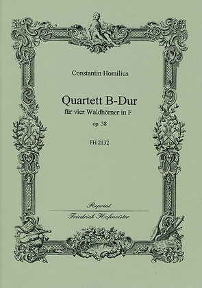 Quartett B-Dur, op. 38