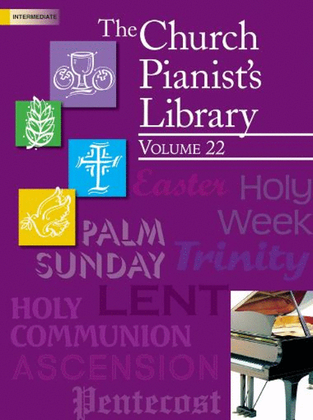 Book cover for The Church Pianist's Library, Vol. 22