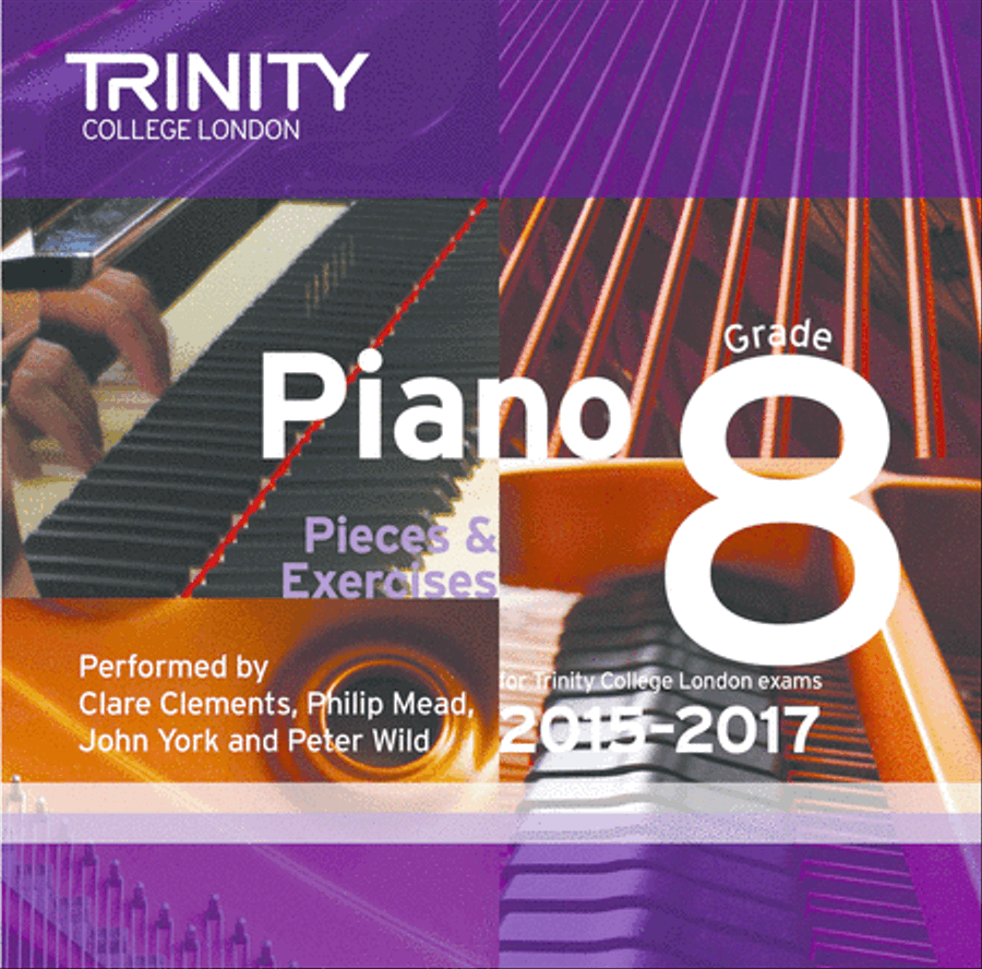 Piano Exam Pieces & Exercises 2015-2017 CD: Grade 8 Piano Method scores gallery preview page 1