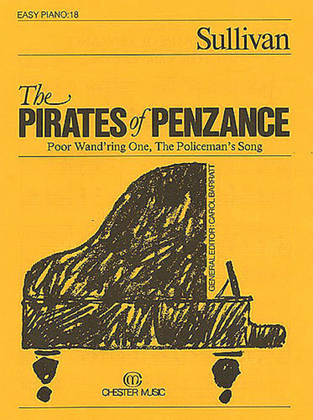 Book cover for The Pirates of Penzance (Easy Piano No.18)