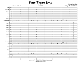 Book cover for Bluey Theme Song