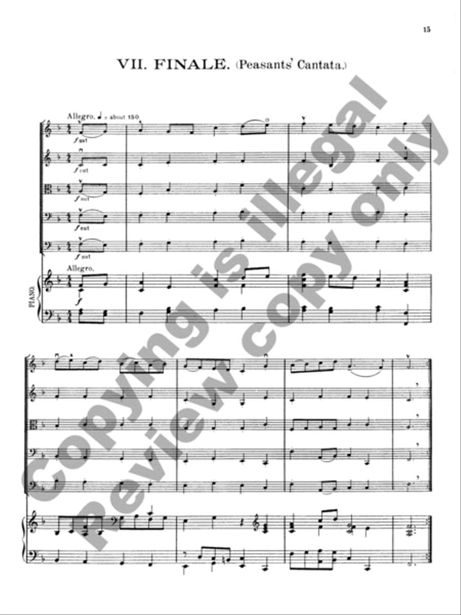 Bedfont Album (Score) Orchestra scores gallery preview page 10