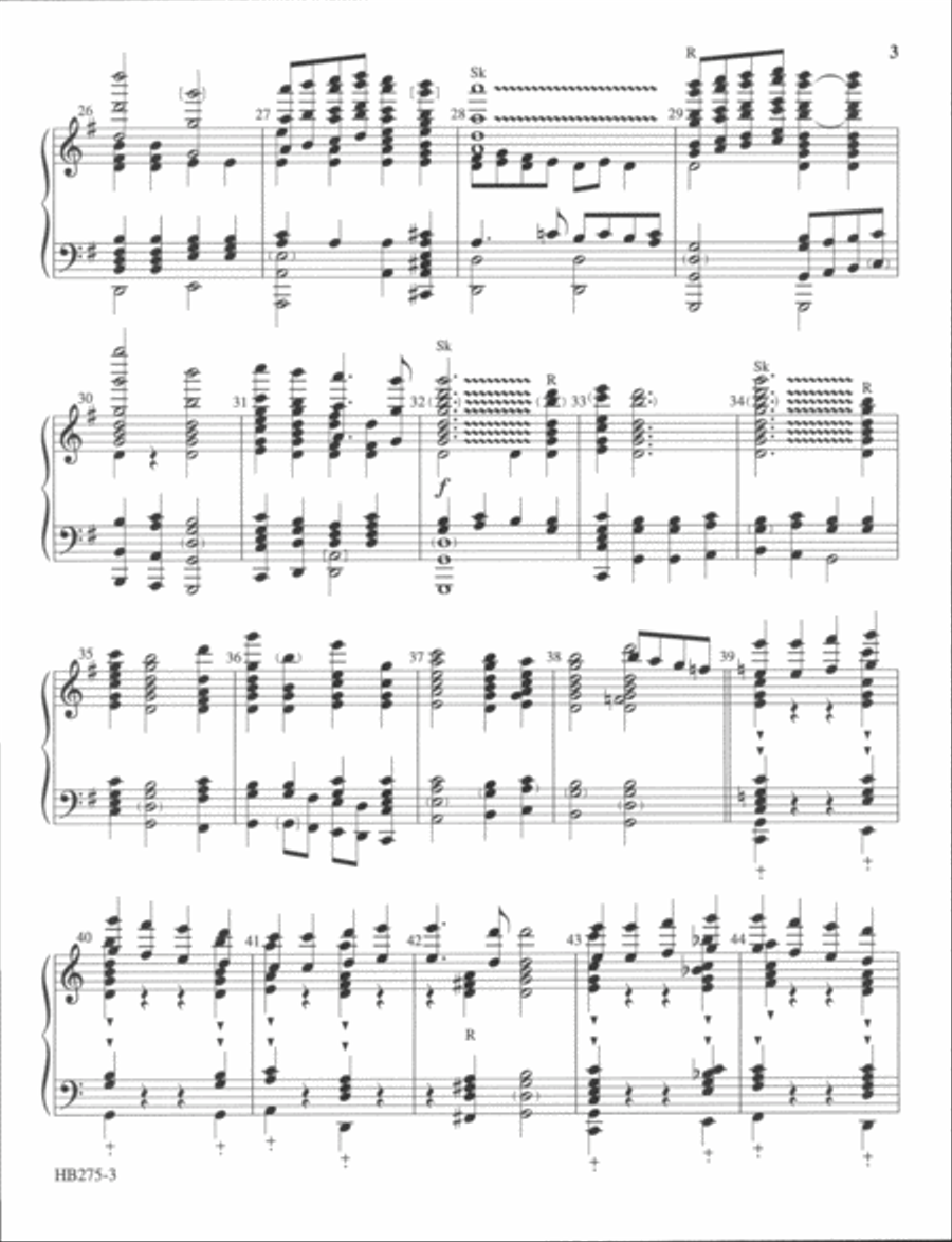 Classical Easter - 3-6 octaves 5-Octaves scores gallery preview page 4
