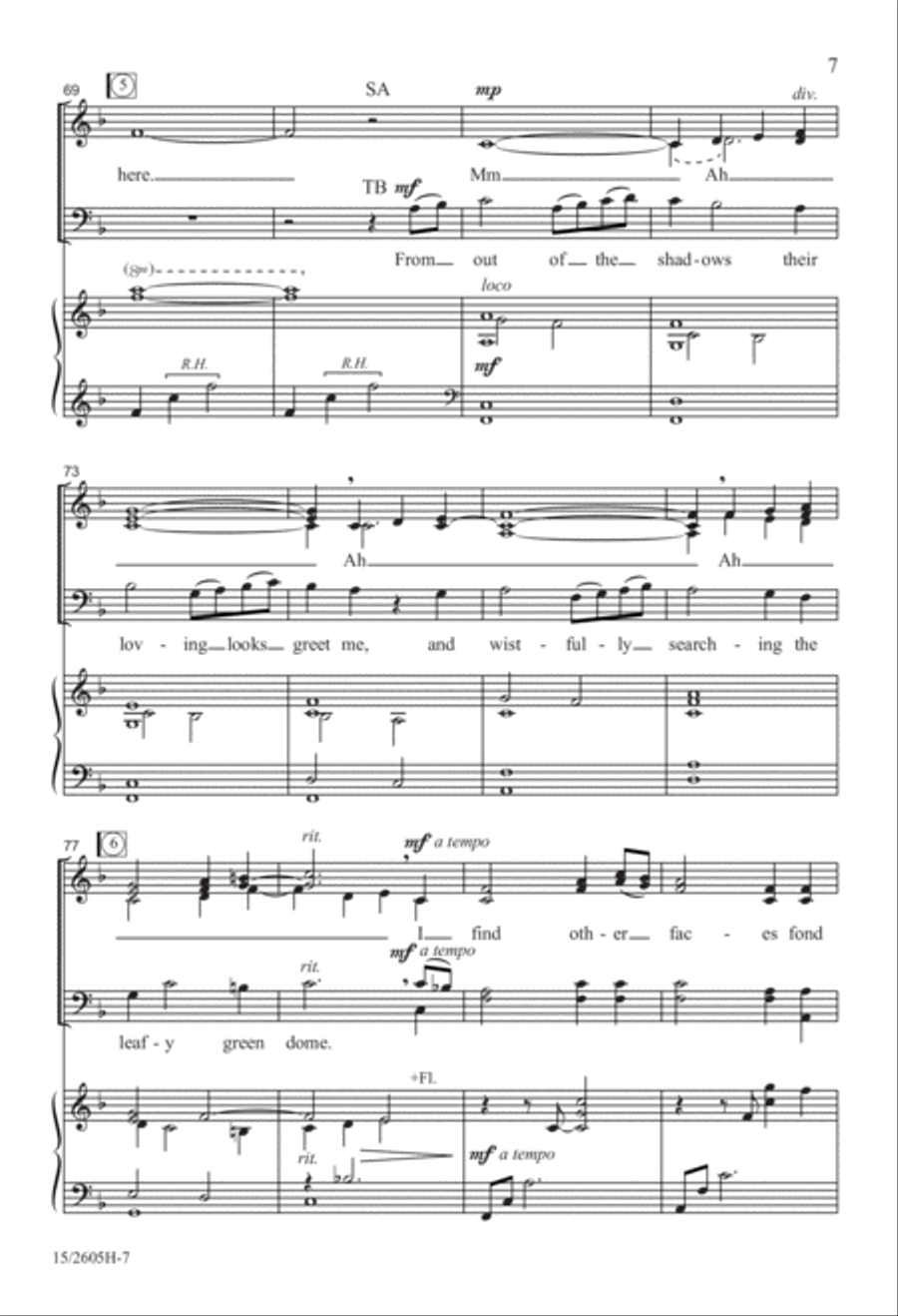 The Ash Grove 4-Part scores gallery preview page 7