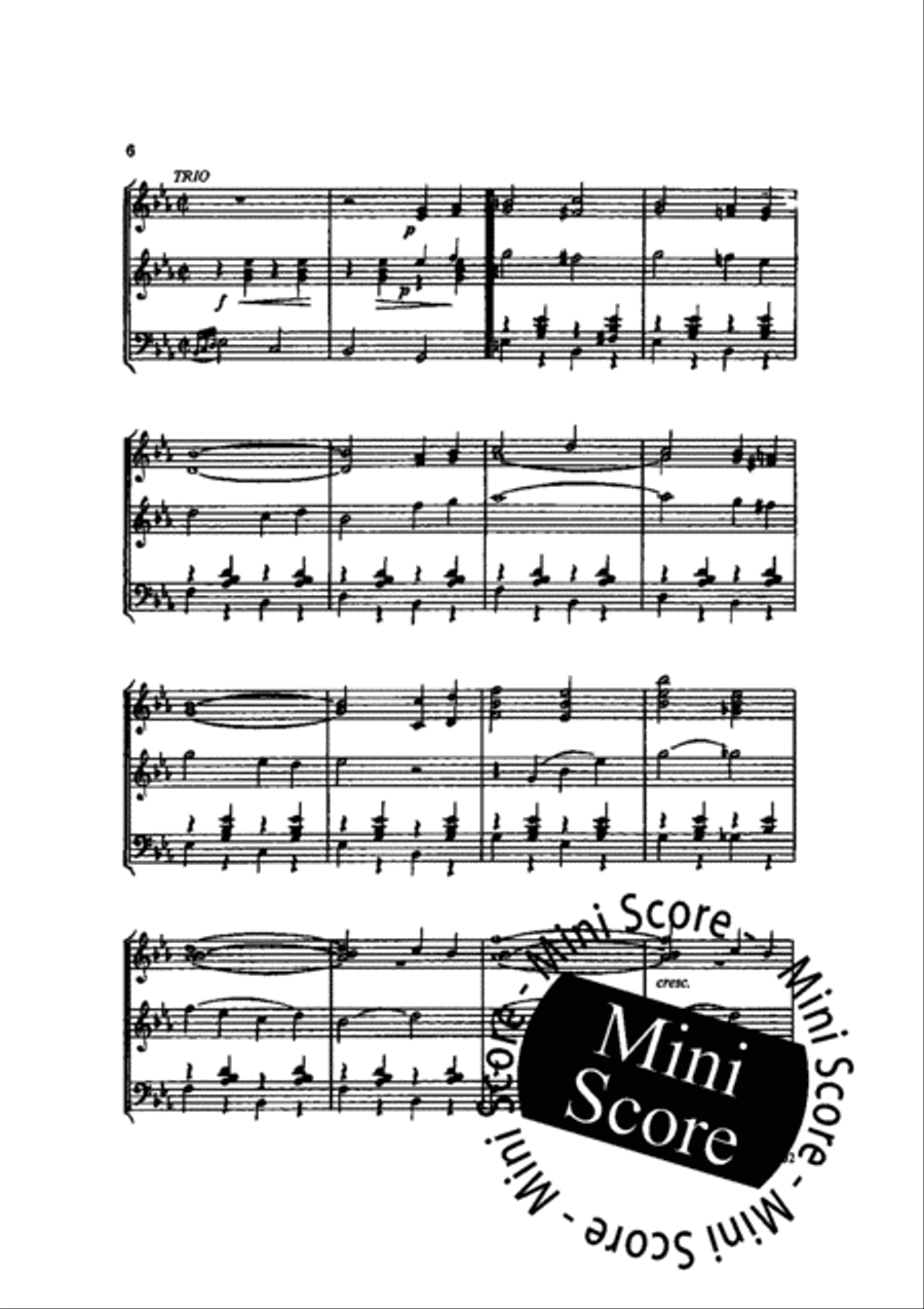 Jubileum Mars Concert Band scores gallery preview page 9
