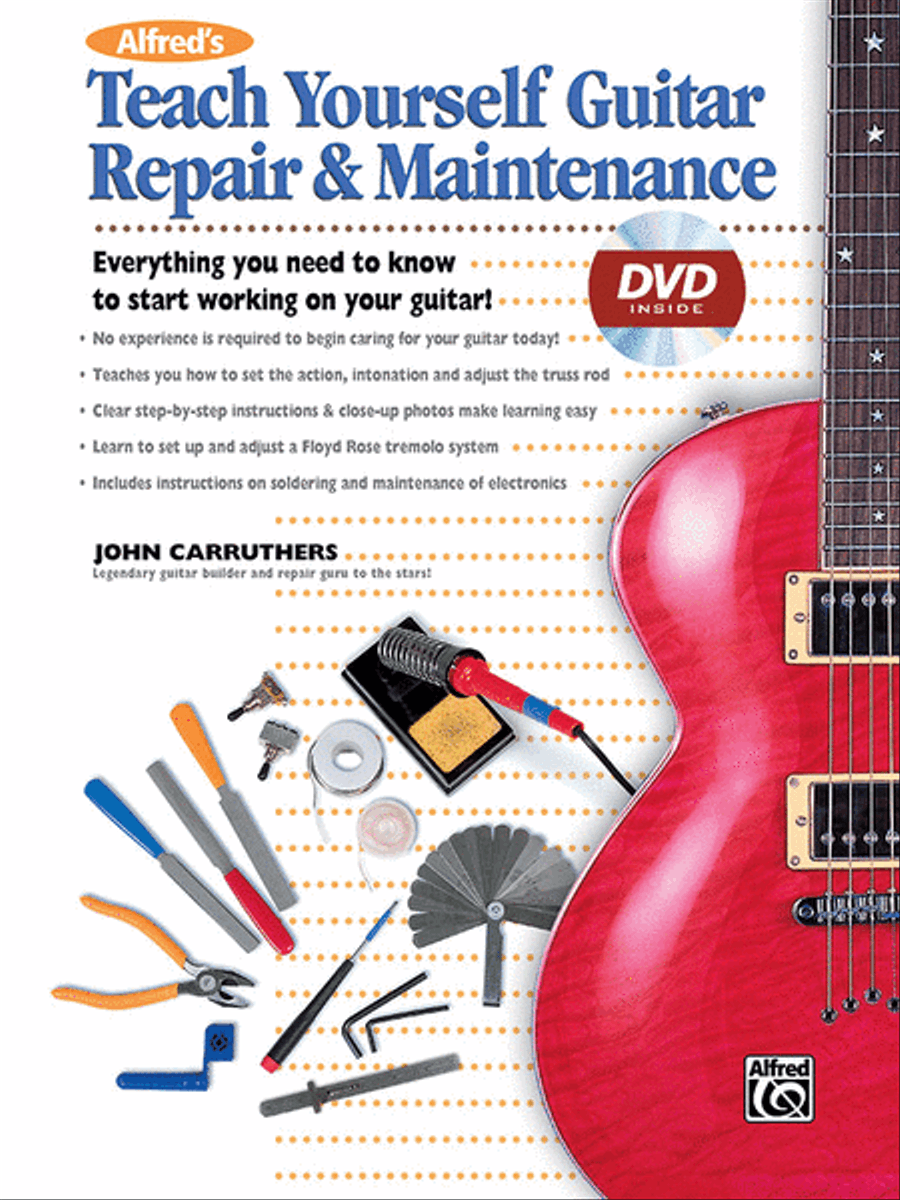 Alfred's Teach Yourself Guitar Repair & Maintenance Easy Guitar scores gallery preview page 1