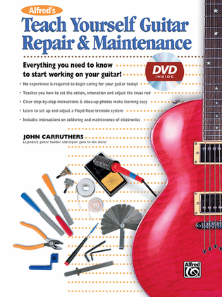 Book cover for Alfred's Teach Yourself Guitar Repair & Maintenance
