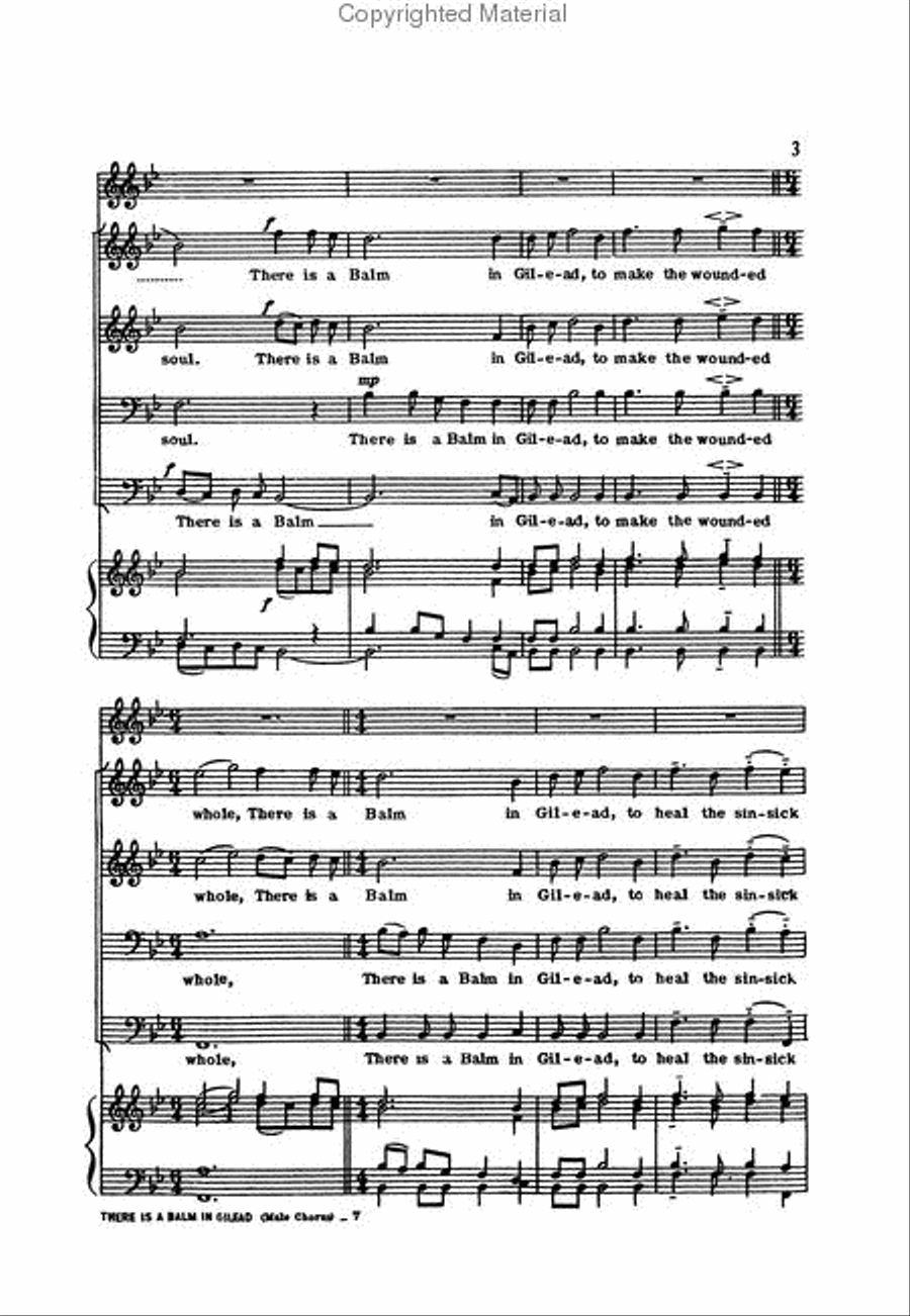 <br>Sheet music extract