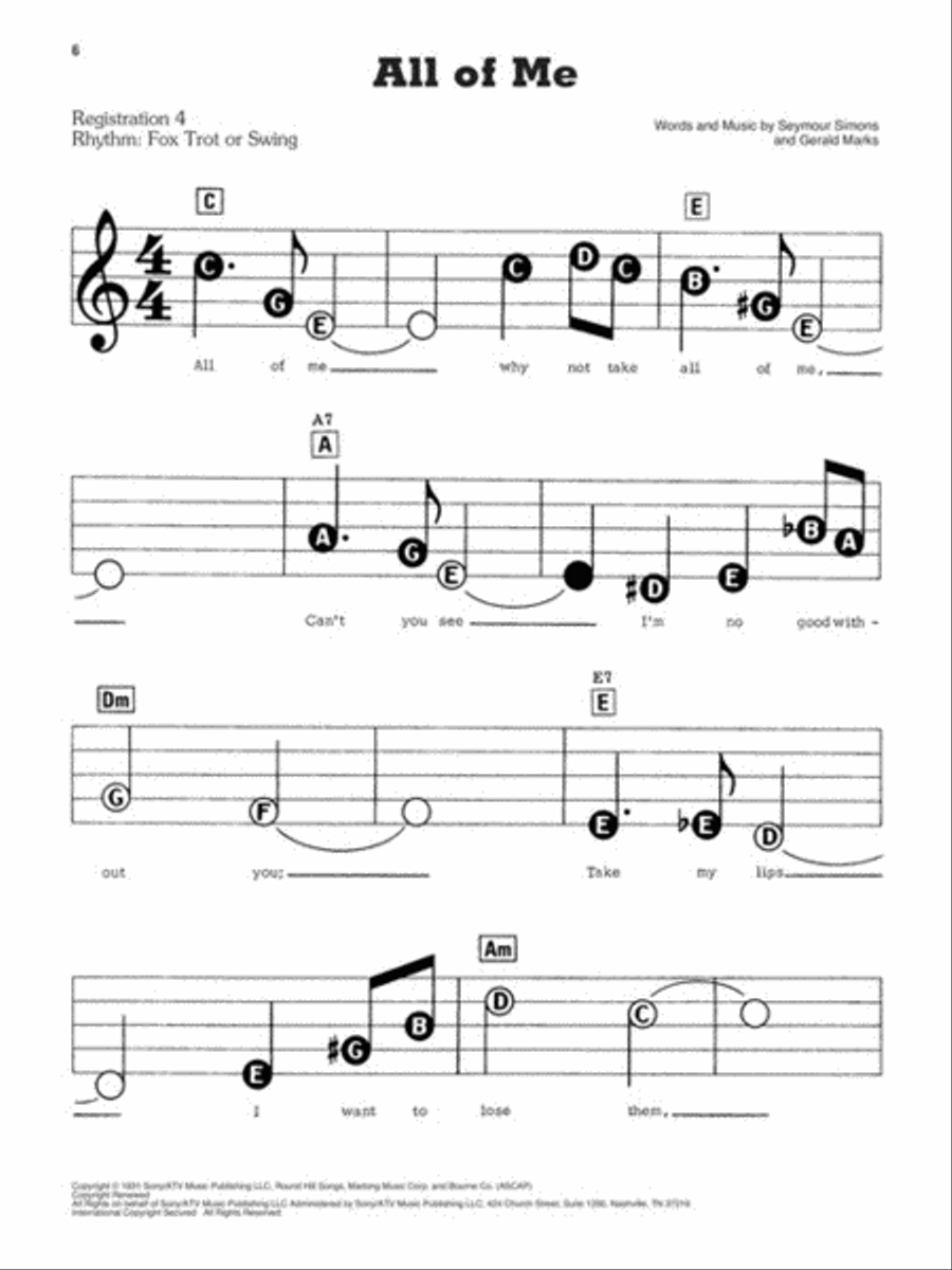 The Great American Songbook - The Singers Voice scores gallery preview page 4