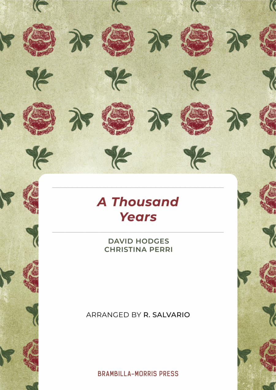 A Thousand Years A Thousand Years Woodwind Duet scores gallery preview page 1