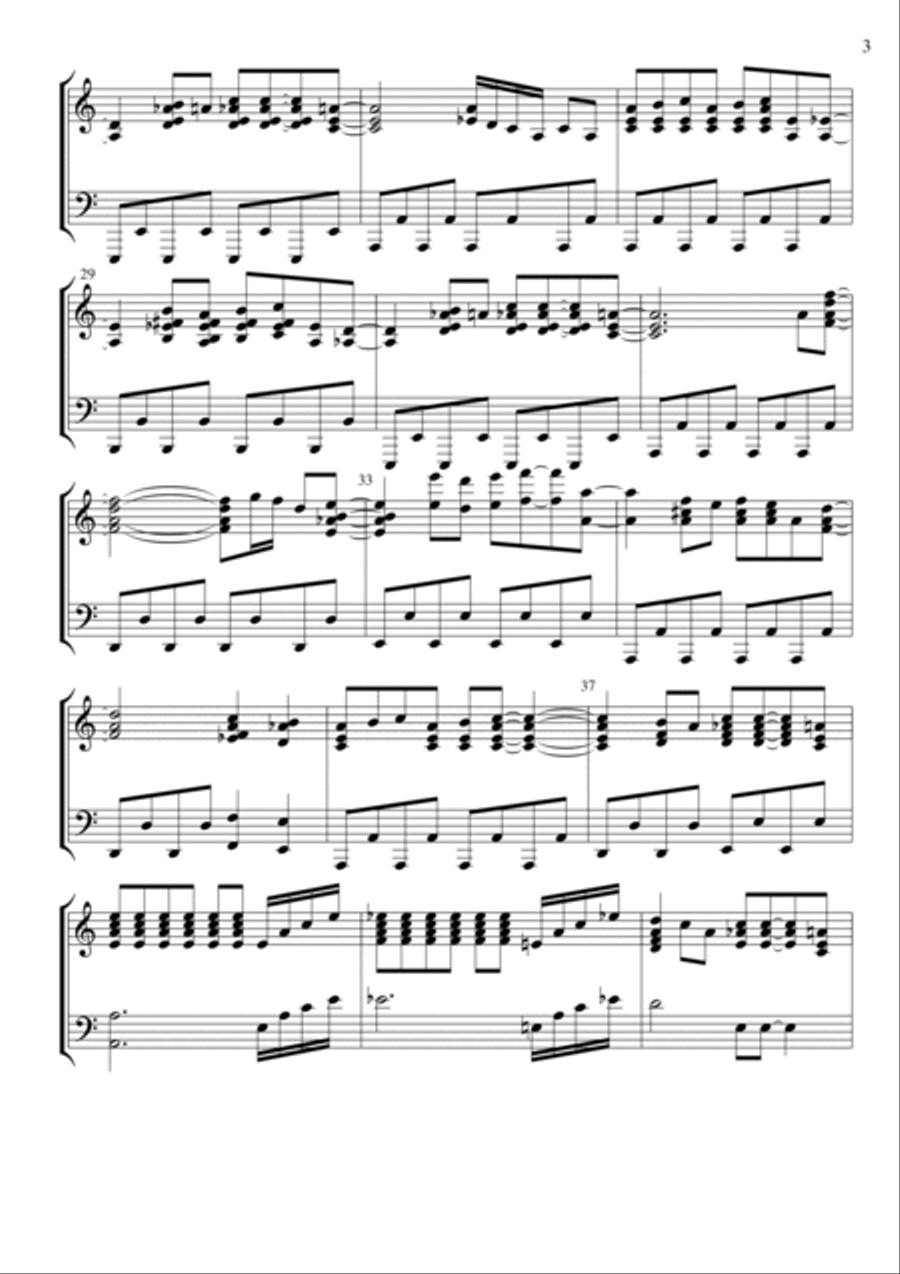 Money, Money, Money Piano Solo scores gallery preview page 3