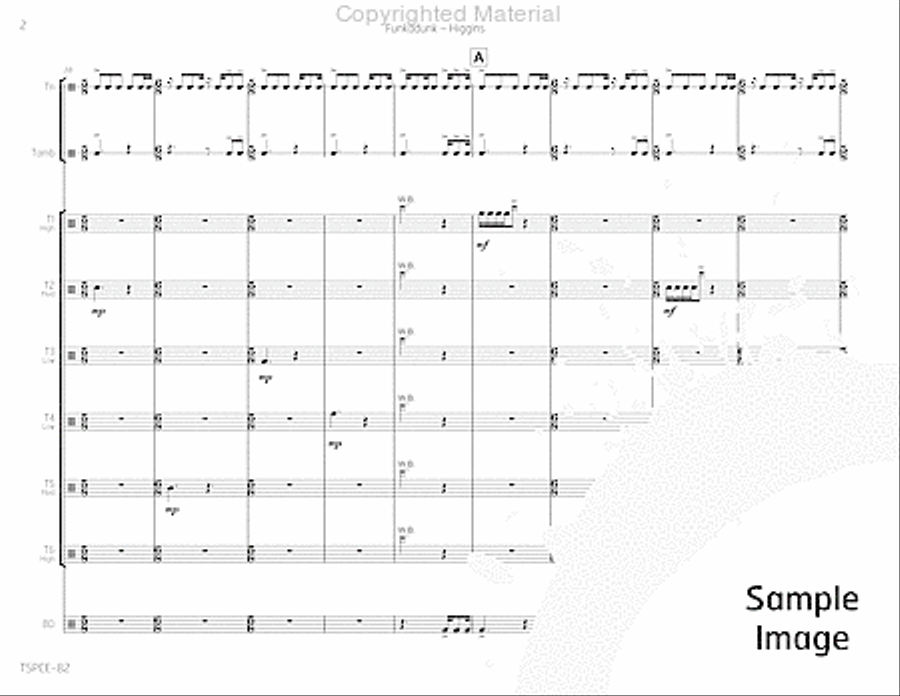 Funkadunk Percussion Ensemble scores gallery preview page 5