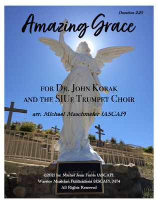 Amazing Grace, for Trumpet Chior