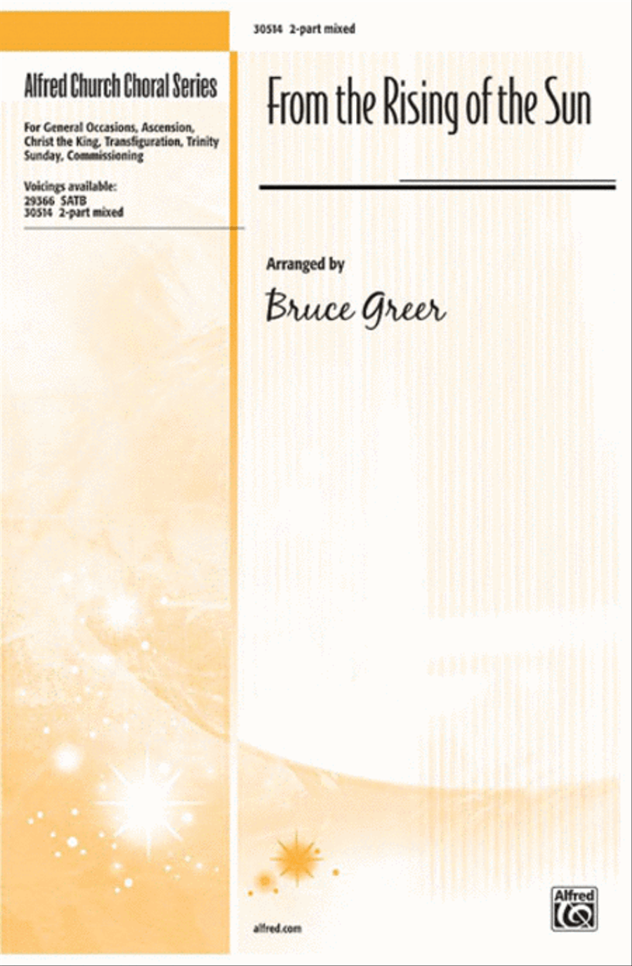 From the Rising of the Sun 2-Part scores gallery preview page 1