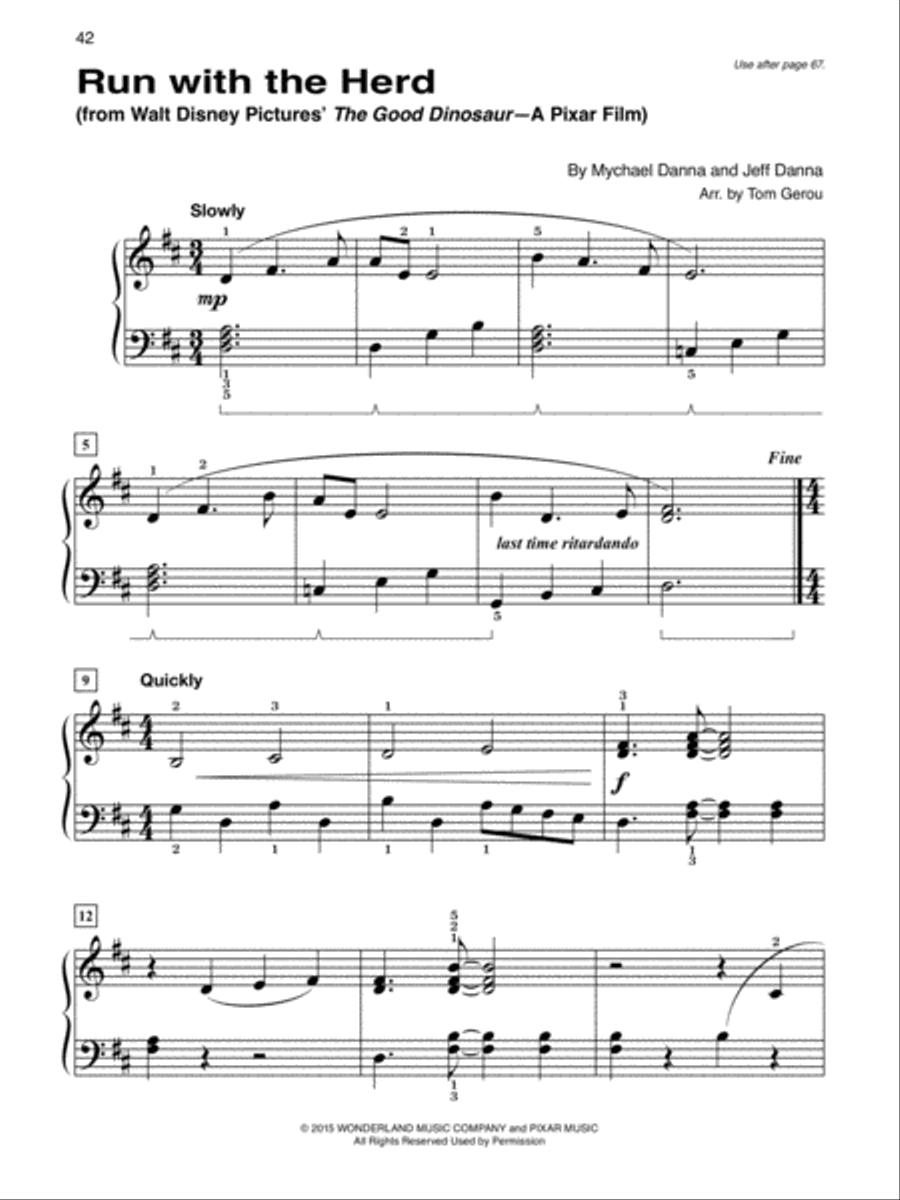 Alfred's Basic Piano Library: Popular Hits, Complete Levels 1 and 2 & 3 (Value Pack) Piano Method scores gallery preview page 25