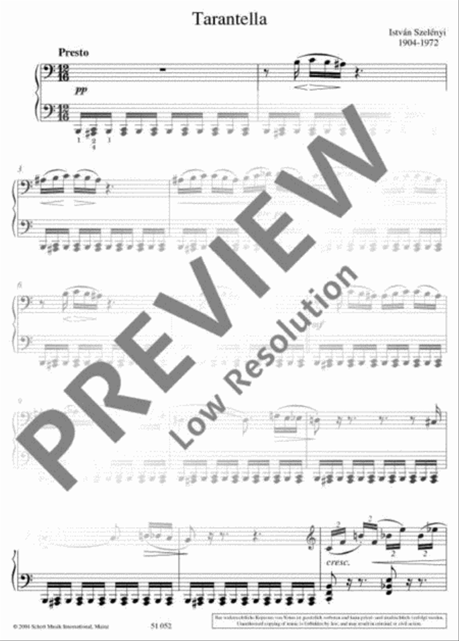 Tarantella Tarantella Piano Solo scores gallery preview page 4