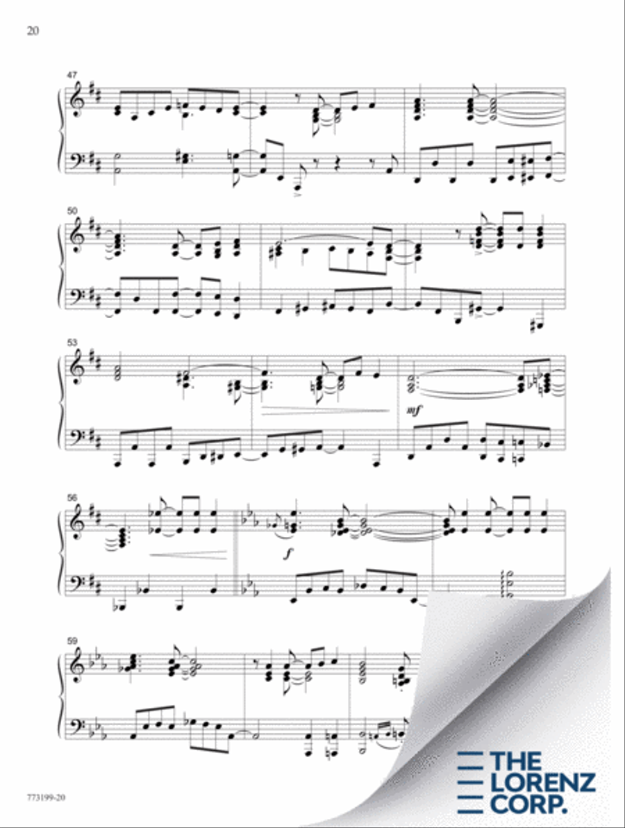 I Come To Thee I Come To Thee Piano Solo scores gallery preview page 21