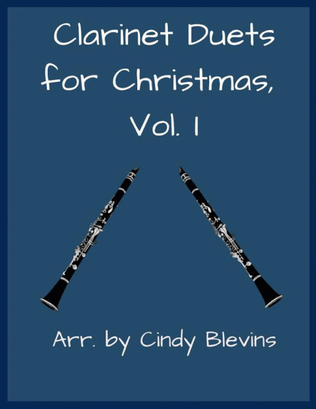 Book cover for Clarinet Duets for Christmas, Vol. I