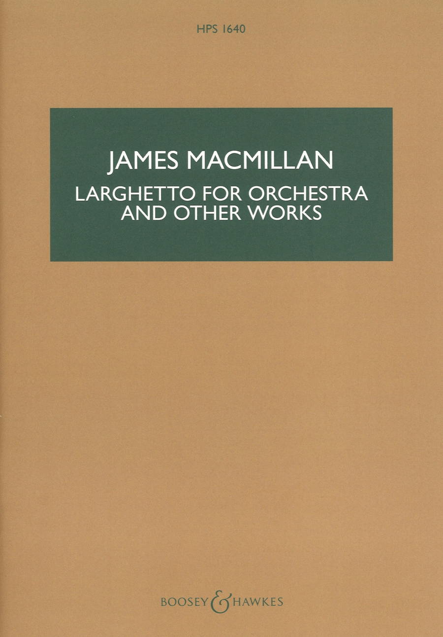 Larghetto for Orchestra and Other Works Chamber Orchestra scores gallery preview page 1
