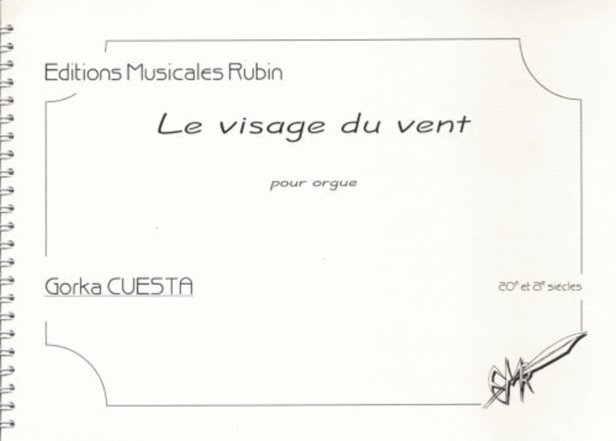 Le visage du vent Organ scores gallery preview page 1