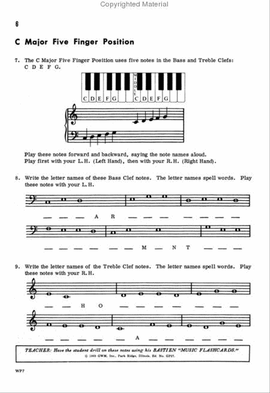 Theory Lessons, Level 1 Piano Method scores gallery preview page 2