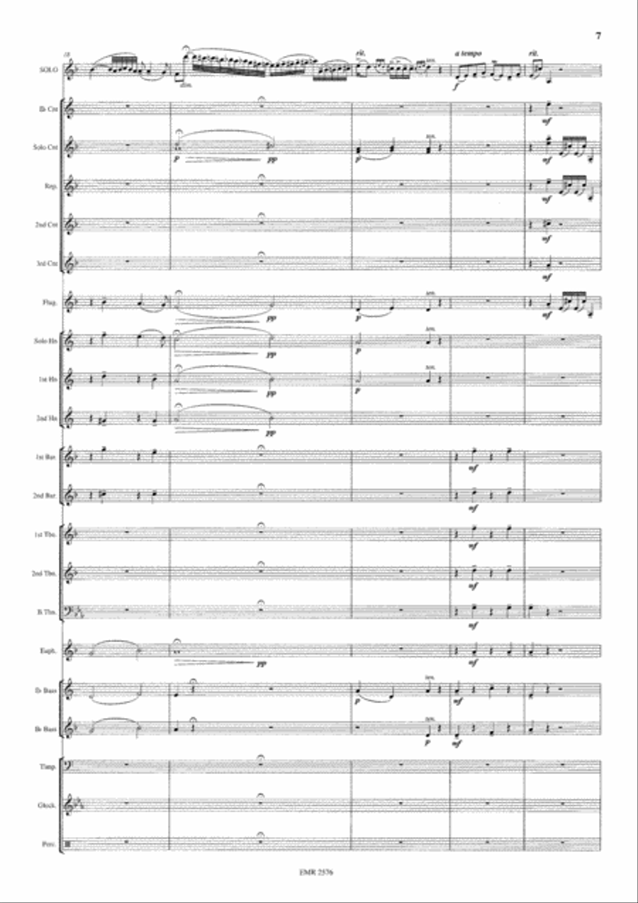 Zigeunerweisen Brass Band scores gallery preview page 8
