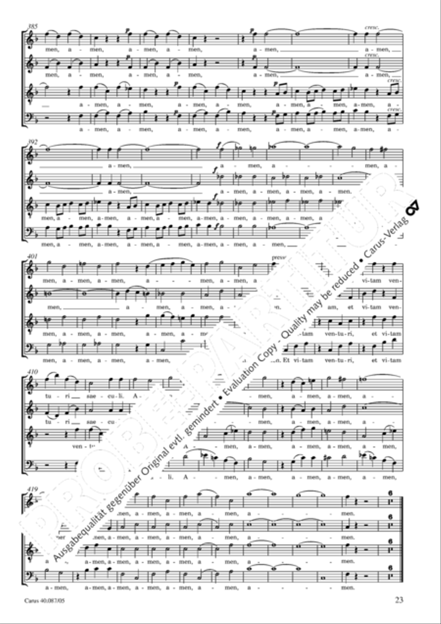 Messe solenelle in G 4-Part scores gallery preview page 24