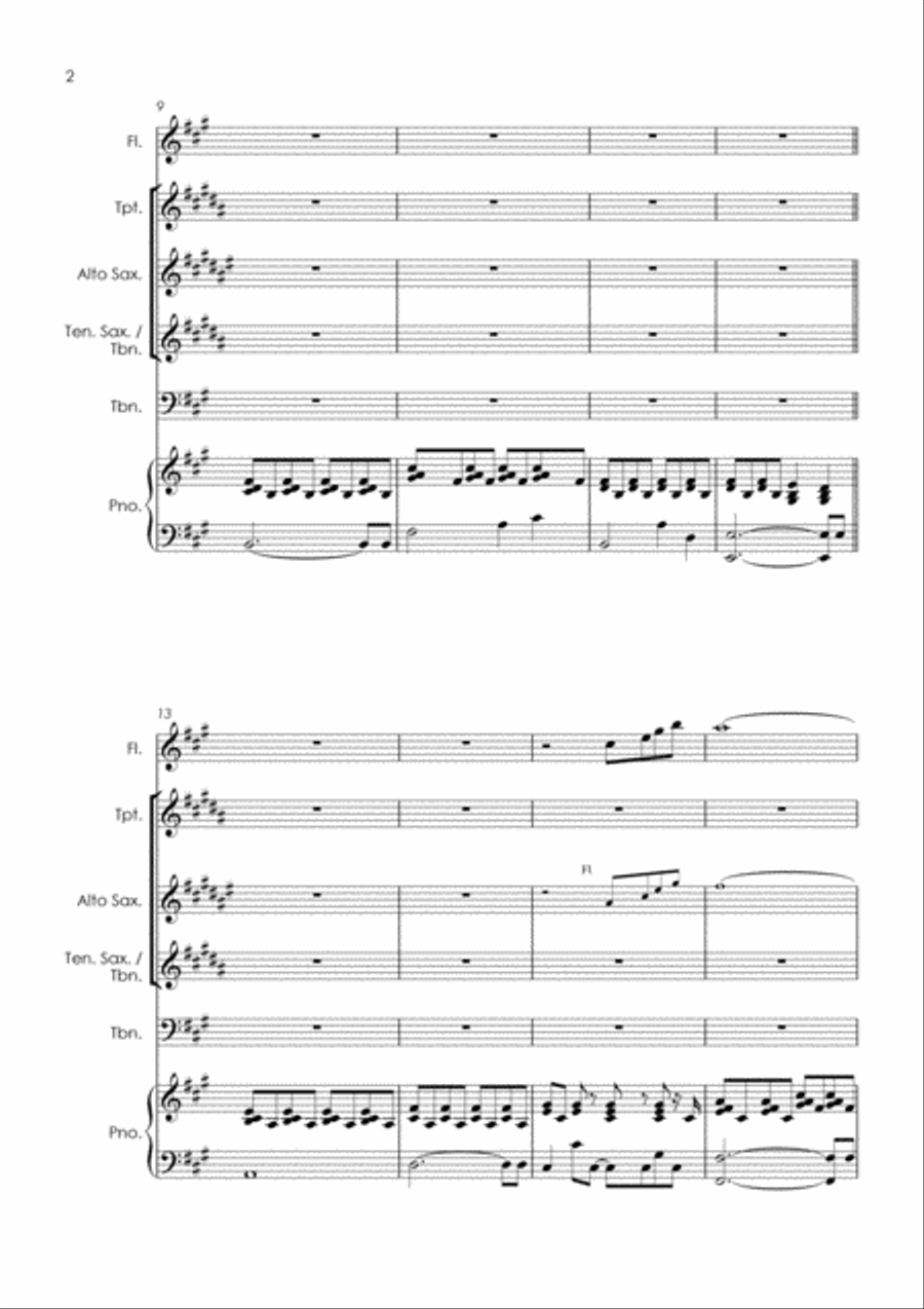 We've Only Just Begun Flute scores gallery preview page 3