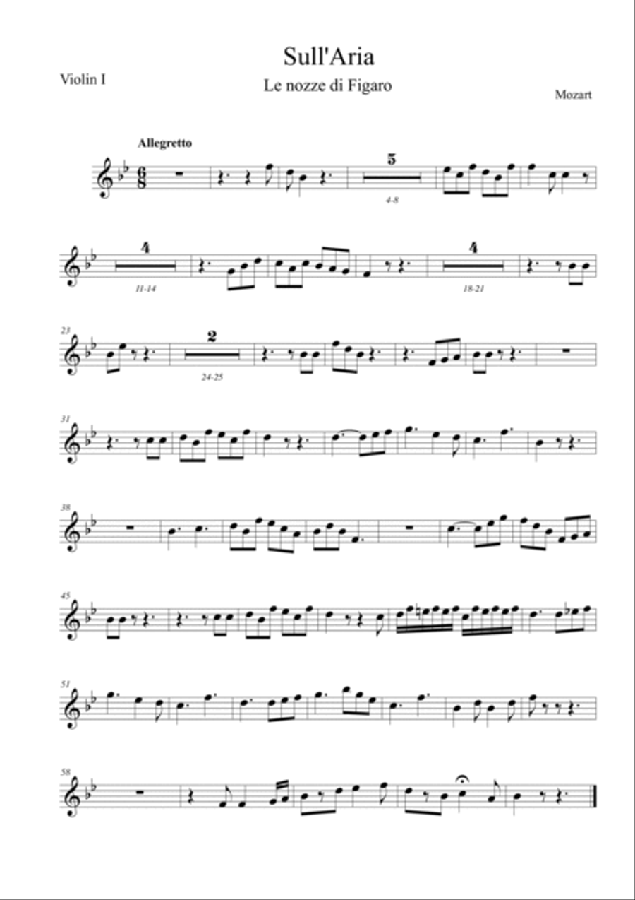 Sull'aria Sull'aria Piano Quintet scores gallery preview page 6